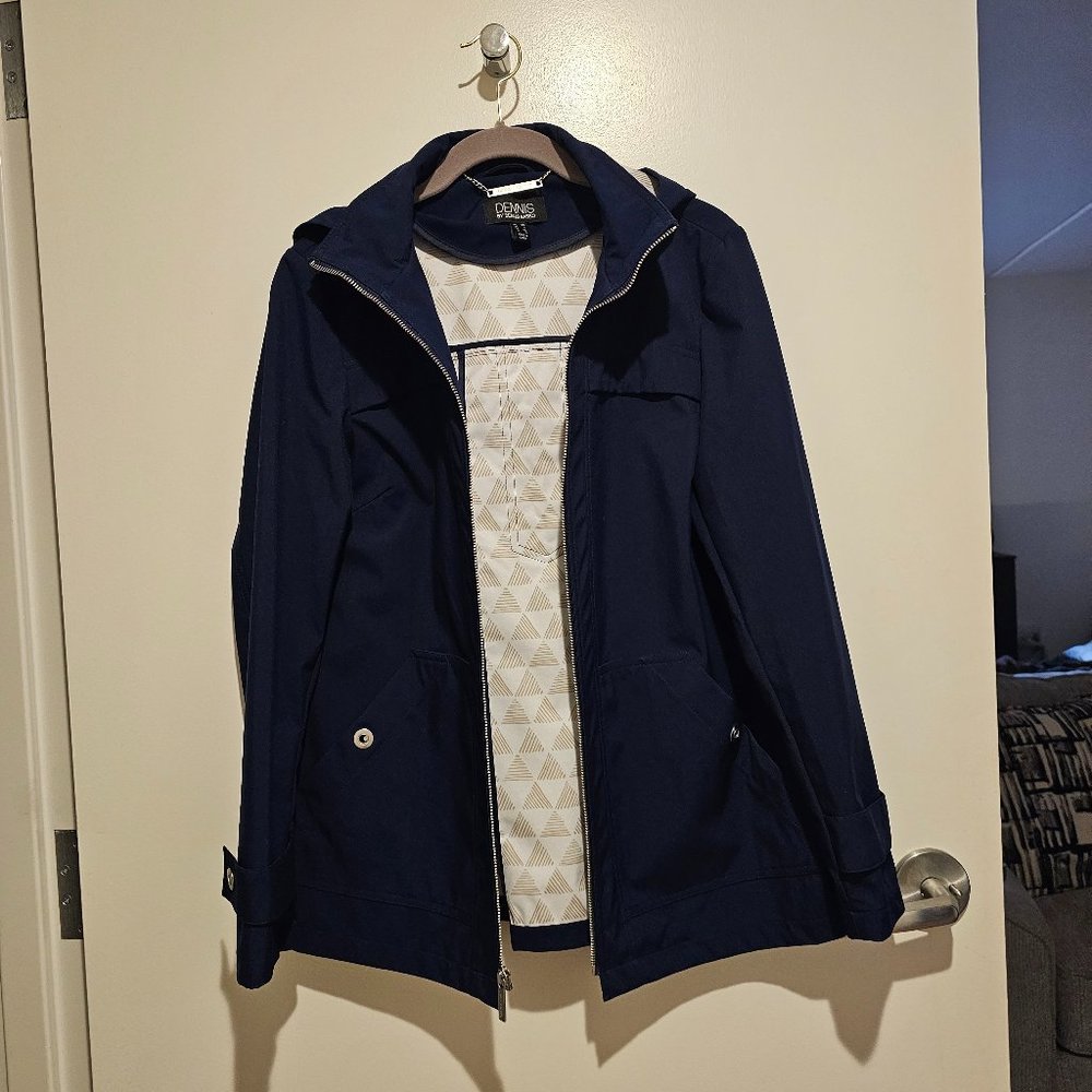 Dennis Basso Rain Jacket - Navy